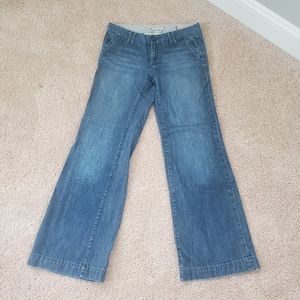 Gap Wide Leg Trouser Style Jeans